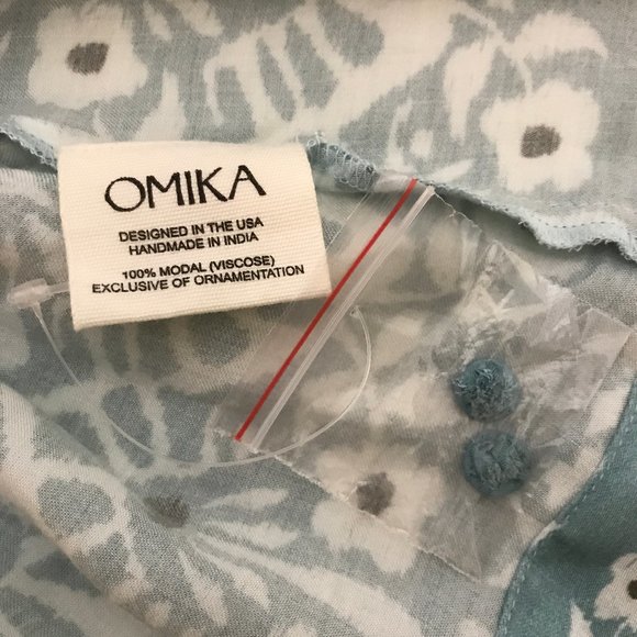 OMIKA NEW? Anthropolgie Harper Boho Hippie Style Deep V Neck Mini Dress or Tunic - Picture 6 of 15